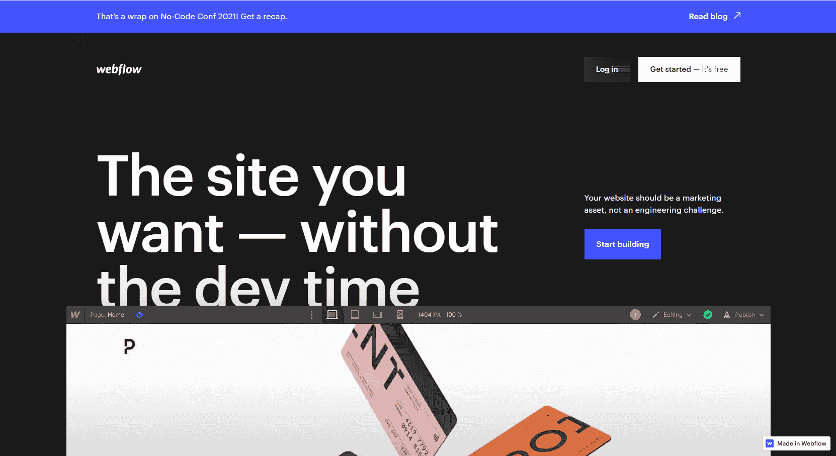 webflow alternatives