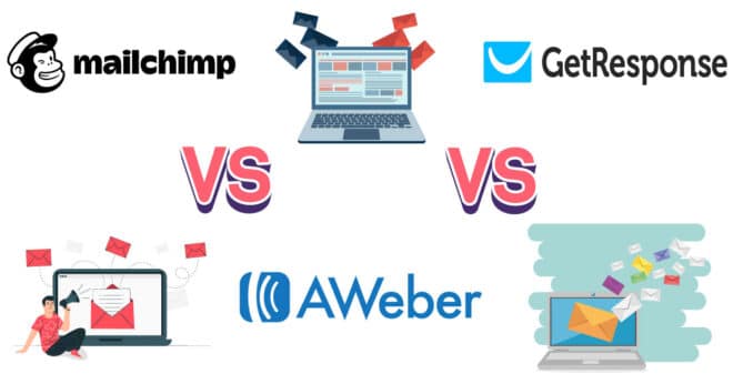 Aweber vs MailChimp vs GetResponse