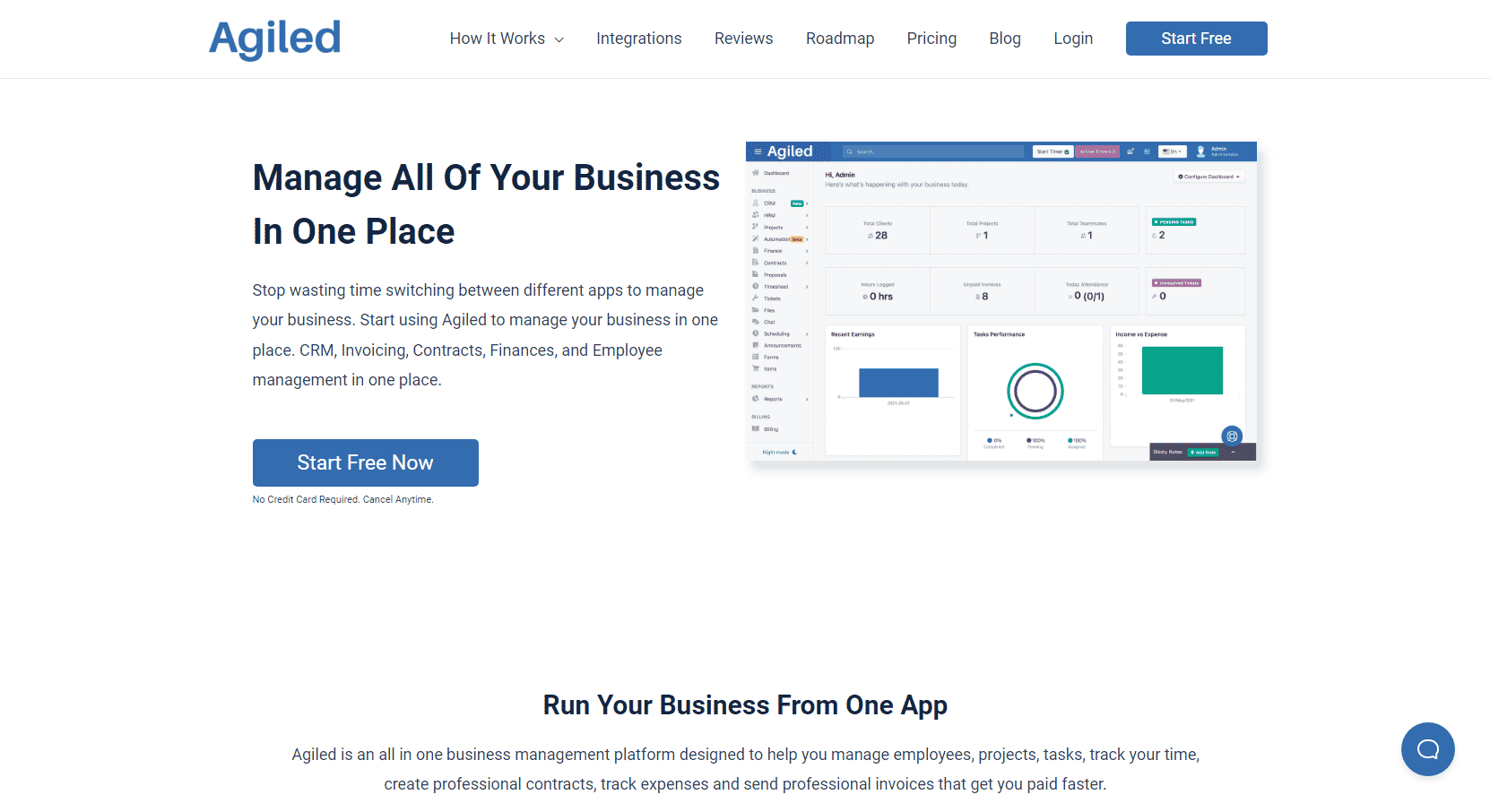 Agiled - Best Business Management Software, Features, Pros, Cons, Pricing & Best Alternatives