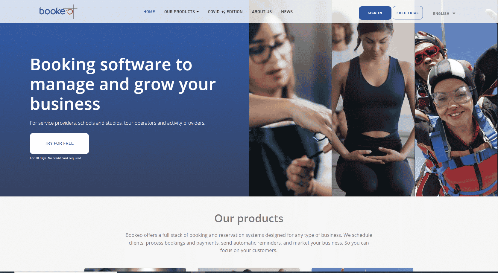 Bookeo Salon Software