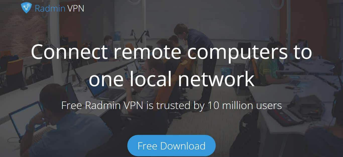 Radmin VPN Home Image