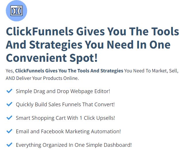 ClickFunnels Features