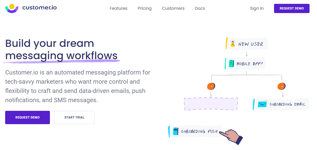 Customer.io Email Marketing