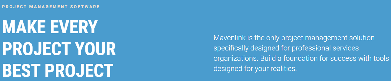 Mavenlink Project Management