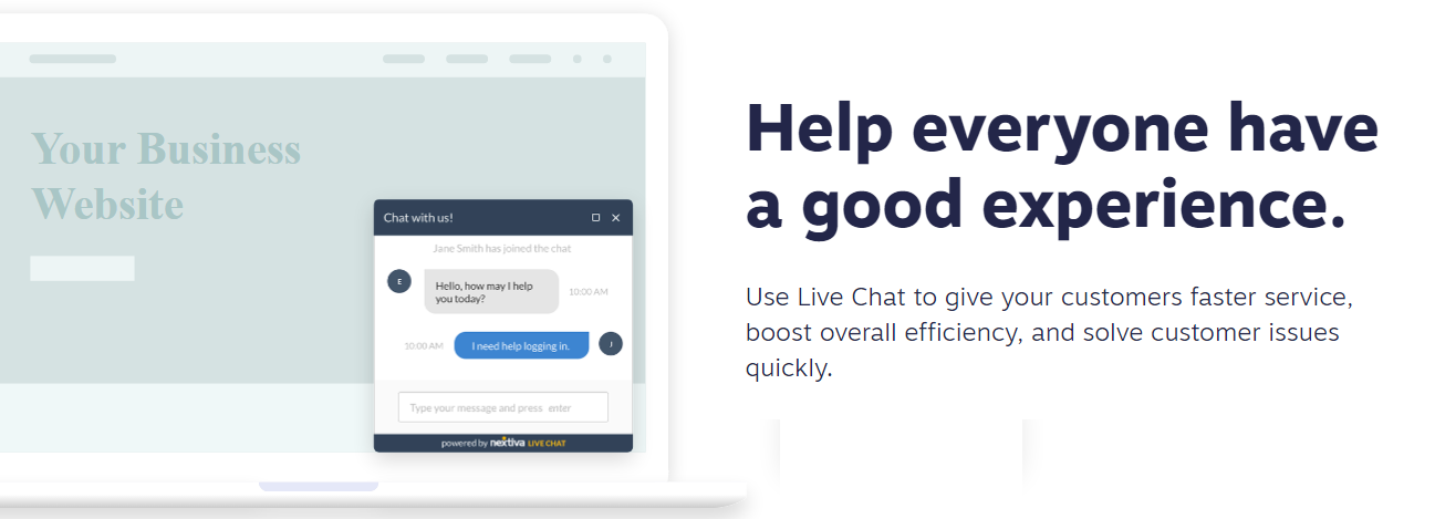 Nextiva Live Chat Software