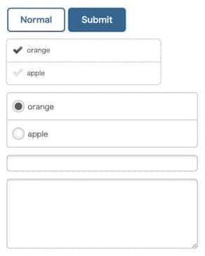 Kintone mobile components